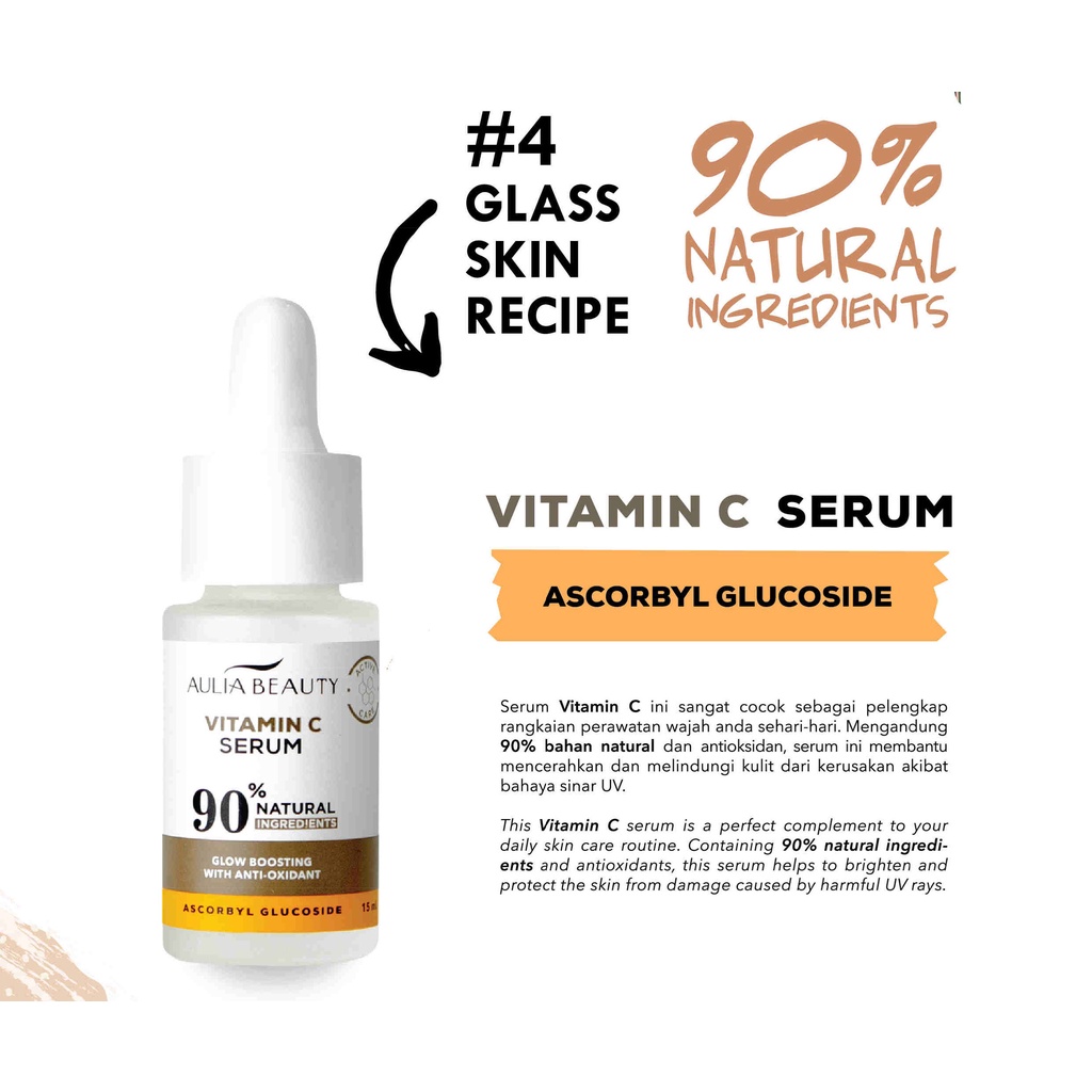 AULIA Beauty Face Serum with 90℅ Natural Ingredients