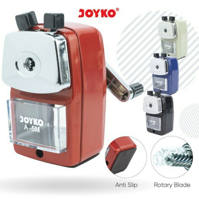 

Sharpener Meja Joyko A-5M Rautan Meja.