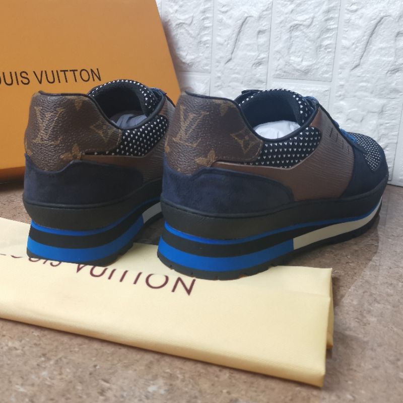 lou is vuitton sneakers sepatu pria mirror quality shoes lv cowok terbaru branded