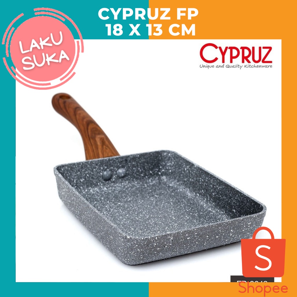 Cyprus - Fry Pan Marble Kotak Omelette Telur Dadar Tamagoyaki FP-0643