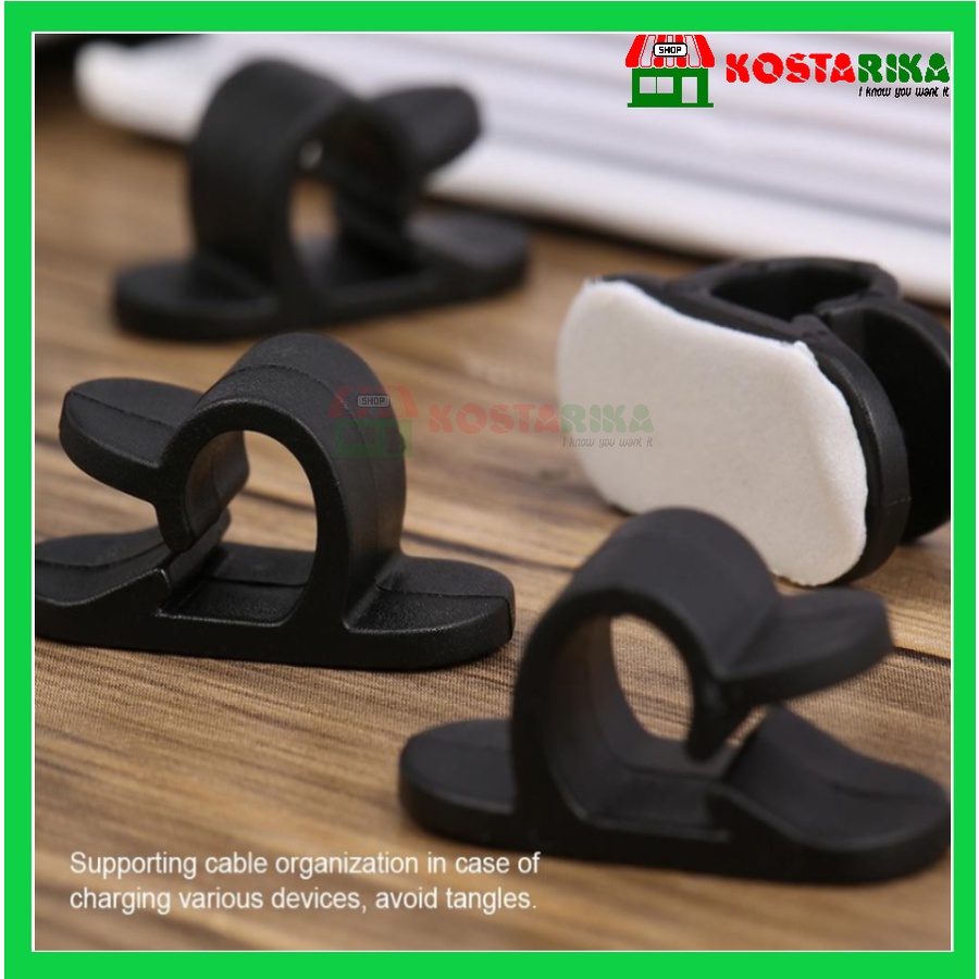 Cable Clips 6pcs Atau Kabel klip Atau penjepit kabel cc-905