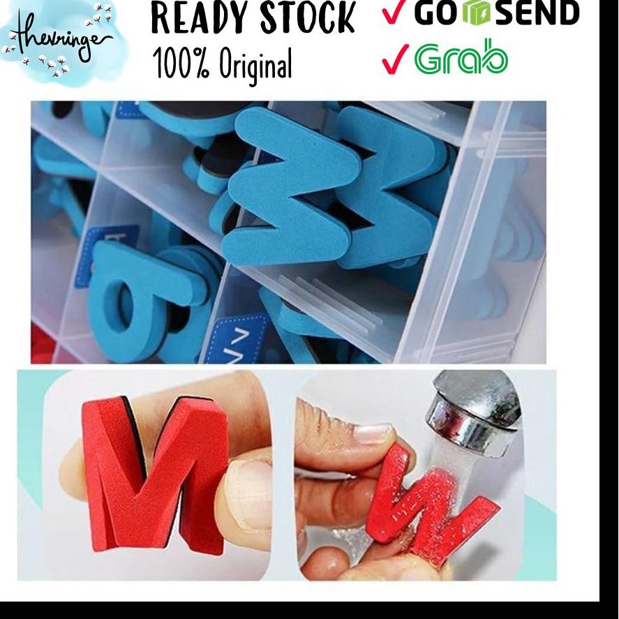 

Diskon Minggu Ini MONTESSORI Eva Foam Magnetic Movable Alphabet Lowercase Uppercase Classroom Magnet Letters Moveable Huruf Magnet Alphabet Magnet foam