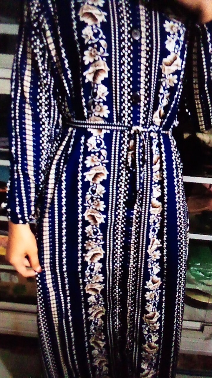 Longdress Gamis Arabian Sultan & Daster Kaftan Motif Terbaru Bahan Rayon Armany Farissa Batik