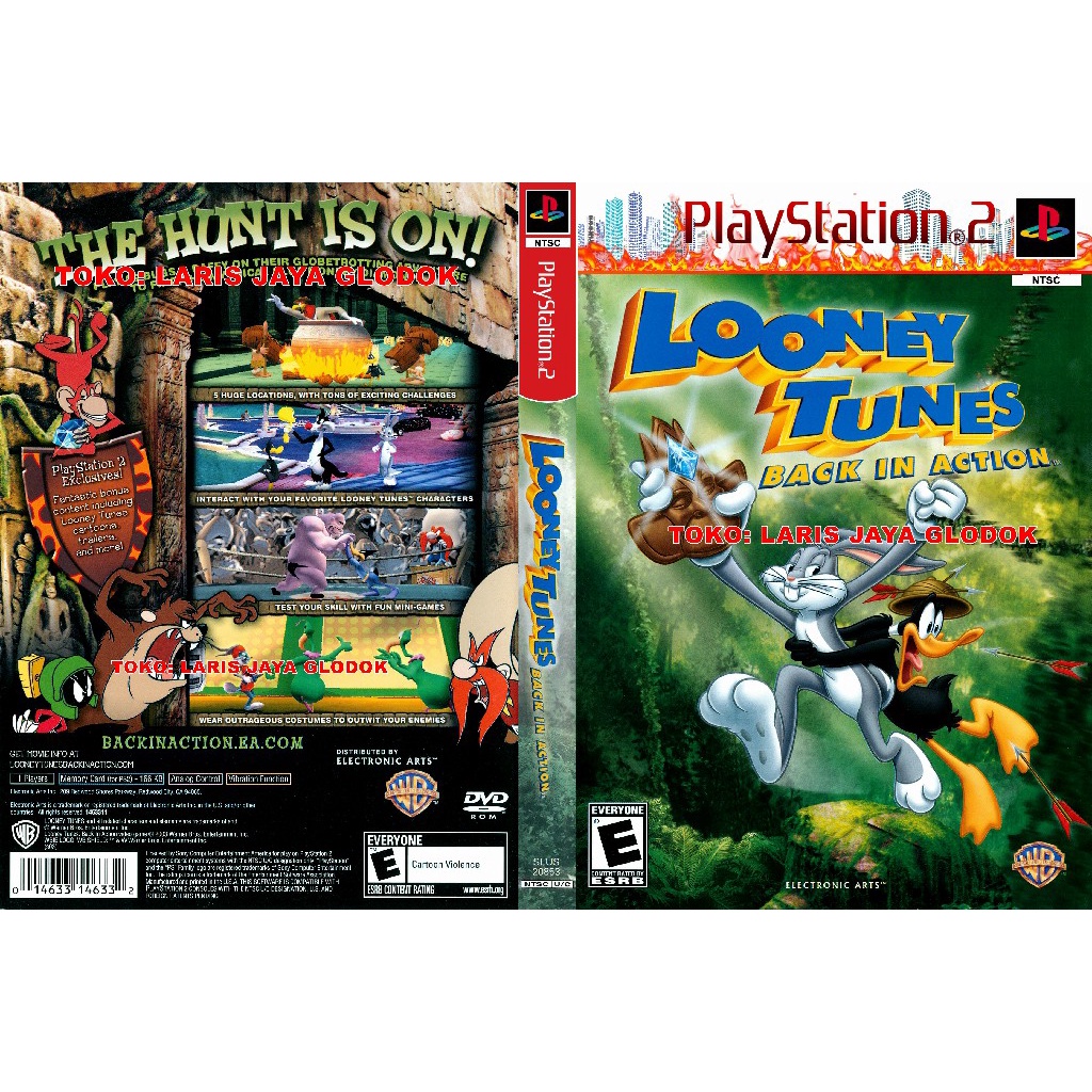 Kaset Ps2: Looney Tunes - Back in Action