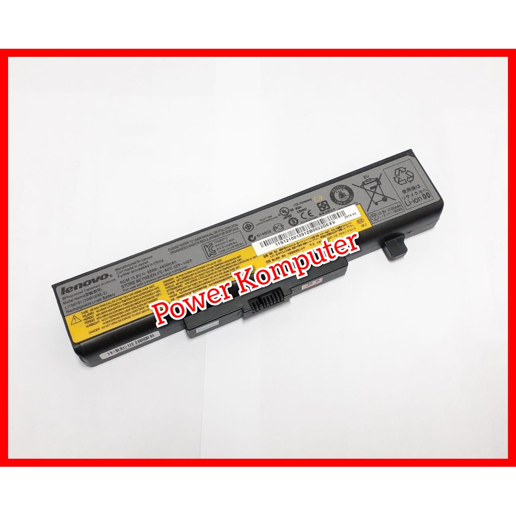 Original Baterai LENOVO G480 B480 B490 G410 G400 G405 Y480 Z480 E430