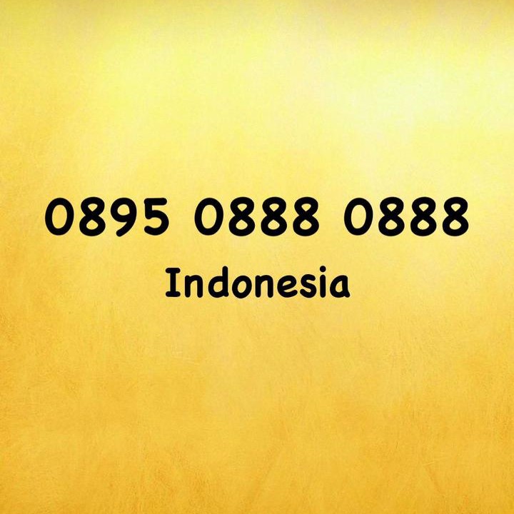 Nomor Cantik Kartu Tri - Three Double ABCD - 888 - 0895 0888 0888