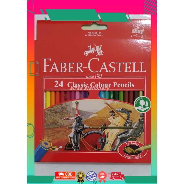 

Faber-Castell Classic Colour Pencils 24 L ( 115854 )