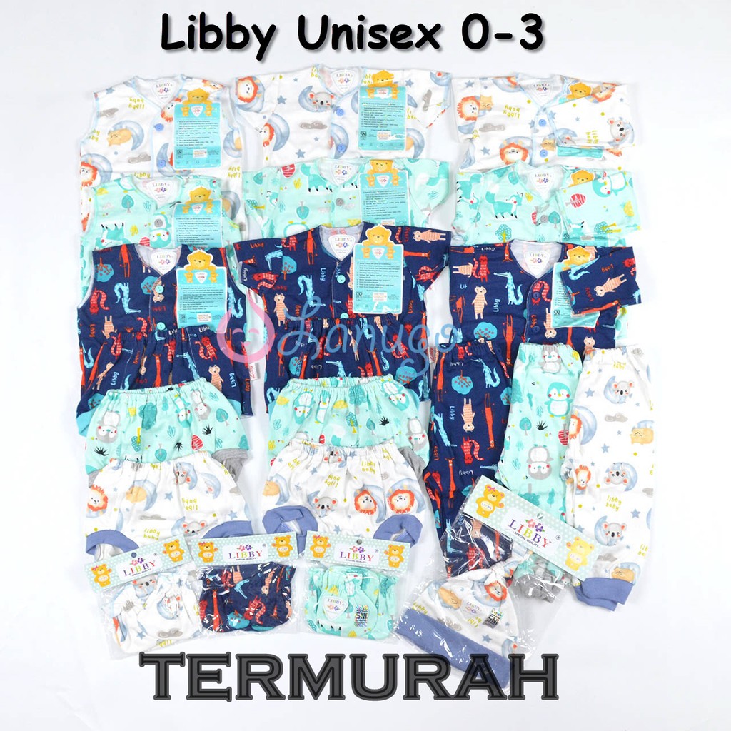 Paket LIBBY  MIYO HAYAYO MOTIF  Terbaru  31 pcs Paket 