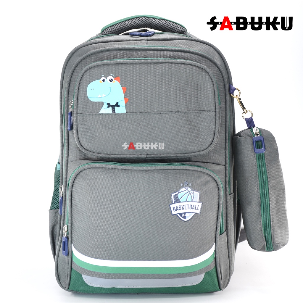 Tas Sekolah Anak Laki-Laki Dan Perempuan Backpack Sekolah Anak Tk Sd Smp SET Tempat Pensil - 185-6
