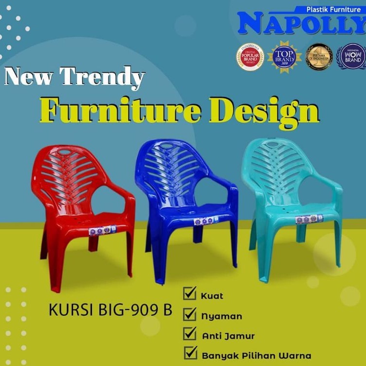 Kursi santai senderan napolly 909