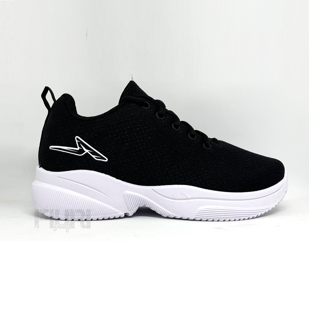 FIURI - Ando Original - FRESTY 37-40 HITAM PUTIH - Sepatu Kets Wanita - Sepatu Sneakers Wanita - Sepatu Olahraga Sport Wanita - Sepatu Casual - Sepatu Jogging Lari Fitness Gym Senam Wanita - Sepatu Anak Perempuan Cewek -Sepatu Sekolah Bertali SD SMP SMA-2