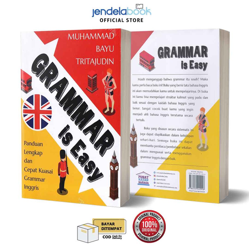 Grammar Is Easy Panduan Lengkap Dan Cepat Kuasai Grammar Inggris By Muhammad Bayu Tritajudin