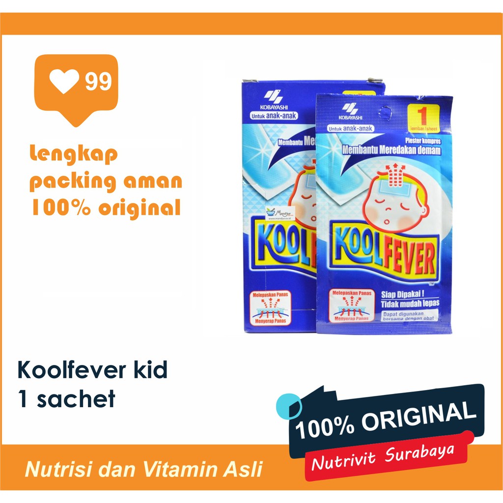 KOOL FEVER FOR BABY/ FOR CHILDREN 1'S