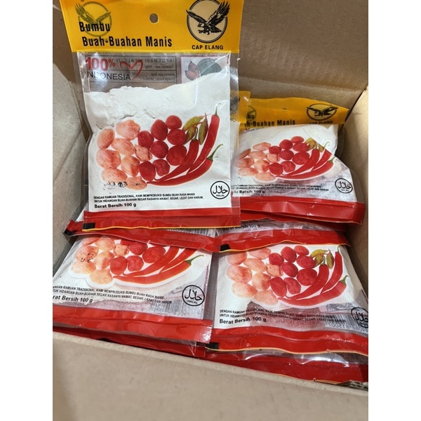 

Bumbu / garam buah cap elang ORIGINAL 100% (BUNGKUS) 100gr