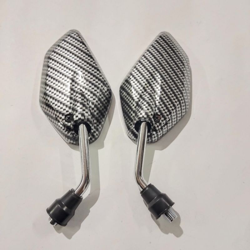 Spion karbon mini untuk semua Motor honda Dan yamaha