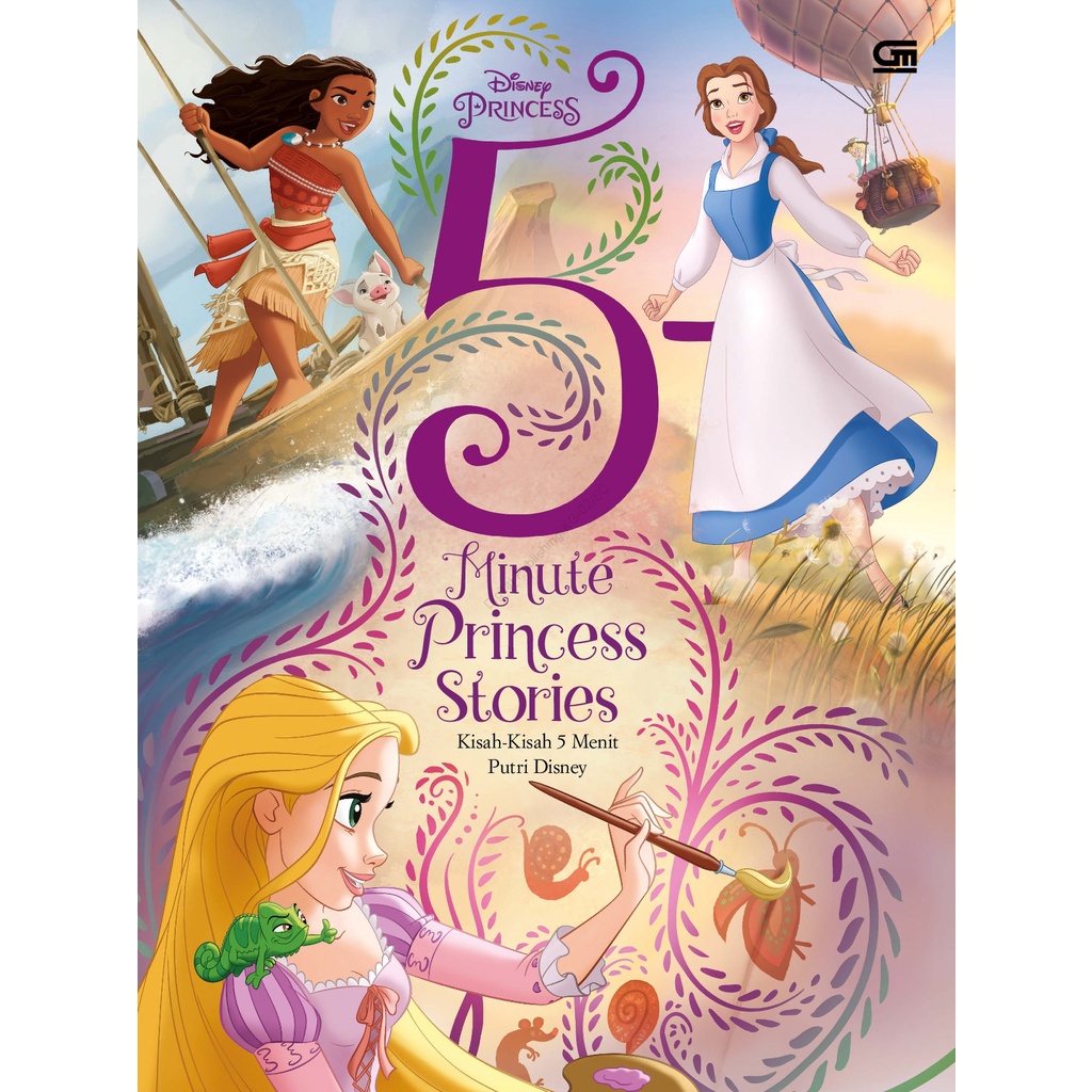 Gramedia Banjarmasin - 5 Minute Princess Stories "Kisah-Kisah 5 Menit Putri Disney