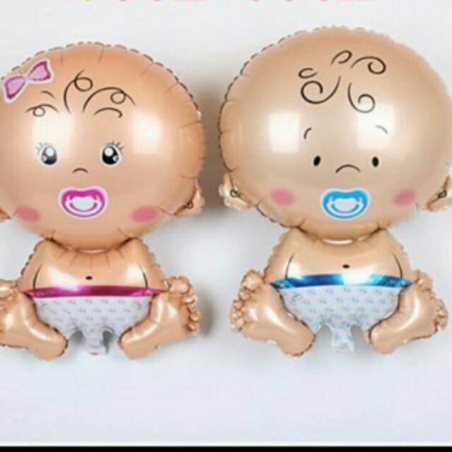 BALON FOIL BABY BOY dan GIRL JUMBO BESAR