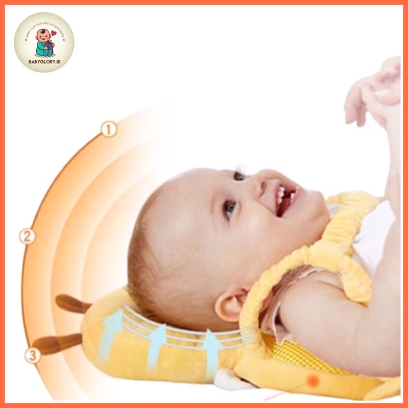 Babyglory.id✨ Safety Belt Tali Strap Pengaman Dada Bantal Pelindung Kepala Bayi