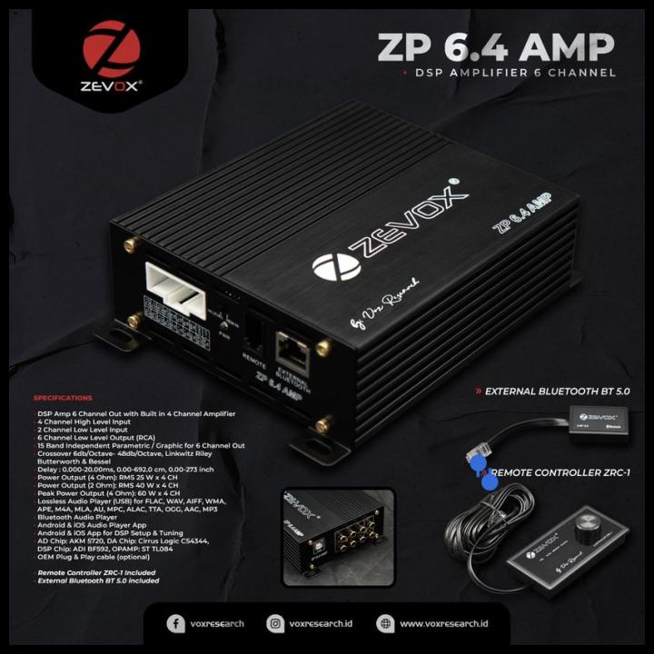 Roger Rogers Roger'S Ra435.6Dsp Processor Dsp Audio Mobil Bagus Murah