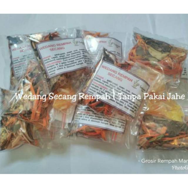 

Ecer - Wedang Secang Rempah ( Tanpa Jahe, Jahe Tambah Sendiri )