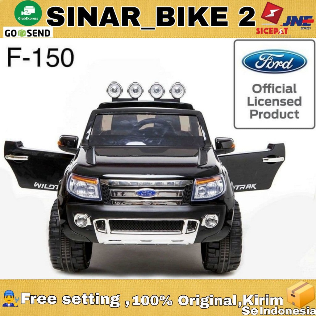 Ford Mobil Aki Anak Jeep FORD RANGER Licensed F-150