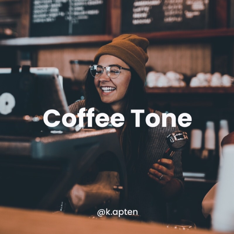 COFFEE TONE PRESET LIGHTROOM (iOS &amp; ANDROID)