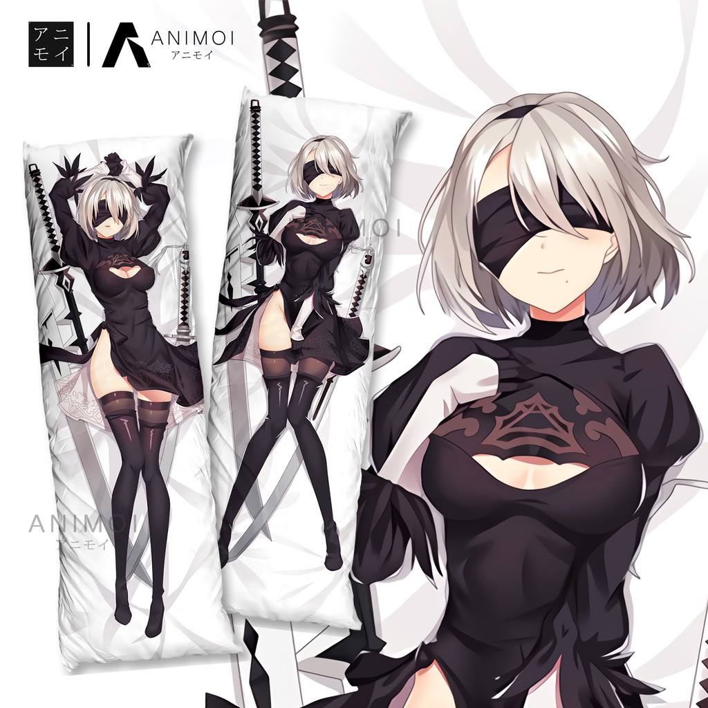 Sarung Bantal Dakimakura Anime Game || Nier Automata 2B || YoRHa No.2 Type B