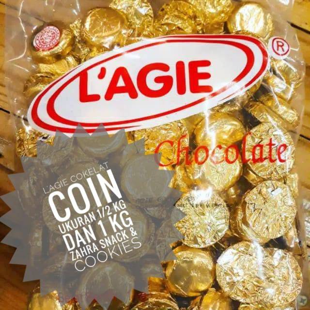 

Cokelat Golden coin lagie 1 Kg