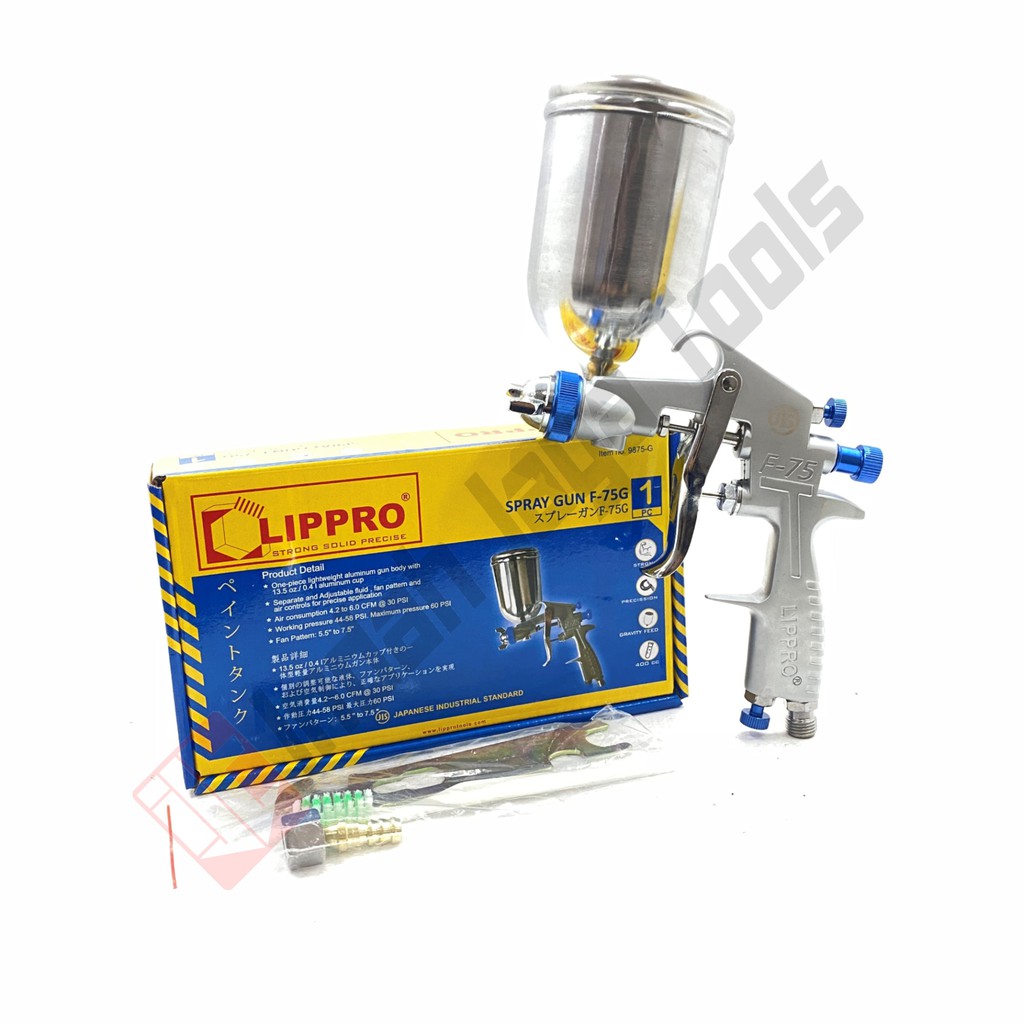 LIPPRO Spray Gun F-75G Tabung Atas - Semprotan Cat F75 F 75