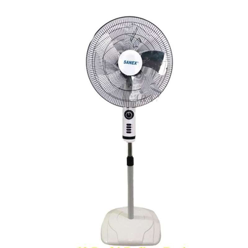 Kipas Berdiri / Stand Fan Sanex 18 Inch Baling-baling Stainles / Kipas Murah (PENGIRIMAN KHUSUS OJEK ONLINE)