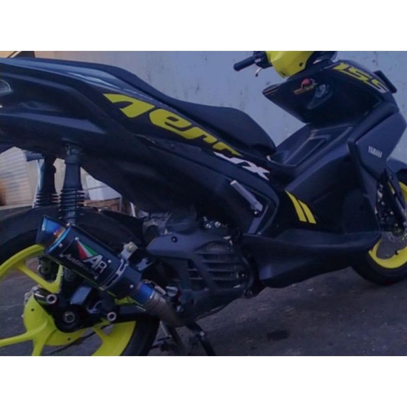 Knalpot Racing Nmax Aerox Pcx Vario Adv Lexi Scoopy Beat Mio Xmax Fullsystem Austin-6
