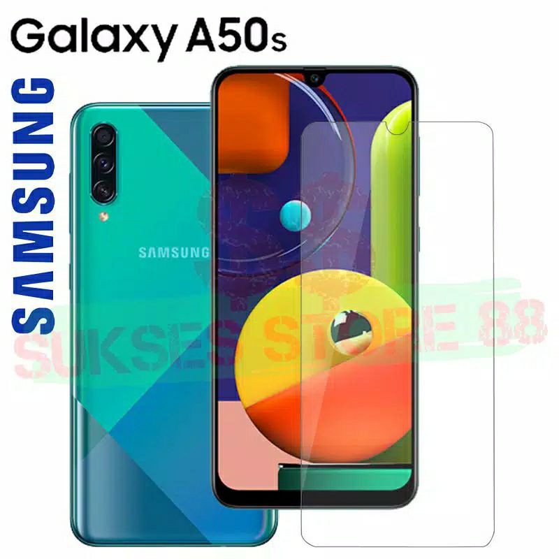 SAMSUNG A50S Tempered Glass Anti Gores Handphone HP Pelindung Layar Bening