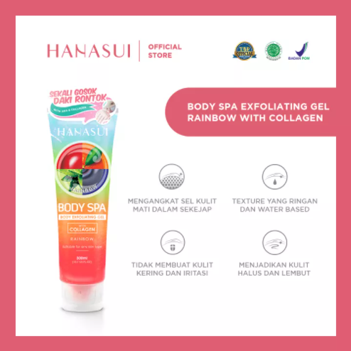 Hanasui Body Spa Exfoliating Gel With Collagen