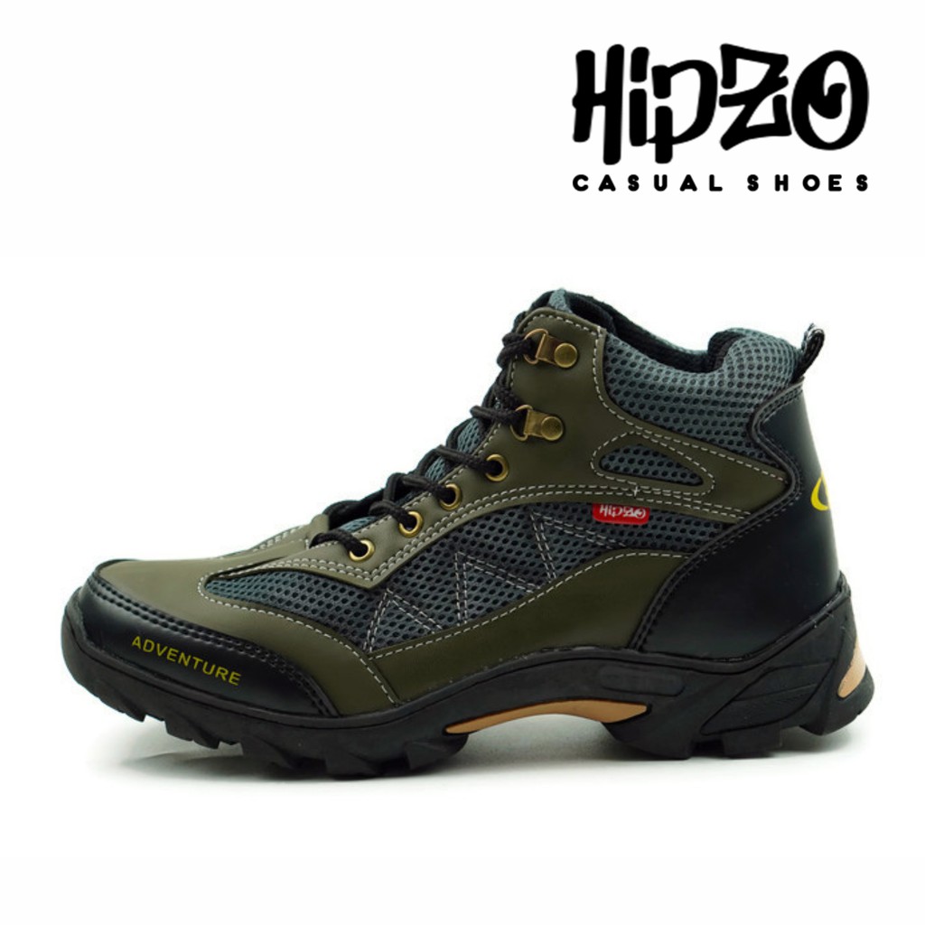 Sepatu Pria Original 100% Hipzo M032 Pria boots Original Kasual Casual Boots kulit hiking Gunung Image 5