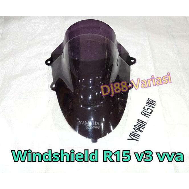 PREMIUM WINDSHIELD R15 V3 VVA VISOR JENONG R15 NEW AKSESORIS R15 VARIA- AKSESORIS INTERIOR MOBIL