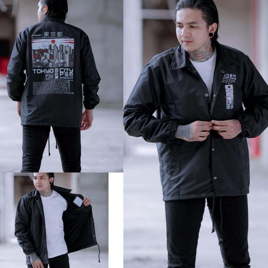 Bagus Dipakai.. Jaket Coach Erigo // Jaket Pria Coach // Sweater jacket bandung // Jaket Erigo Appar