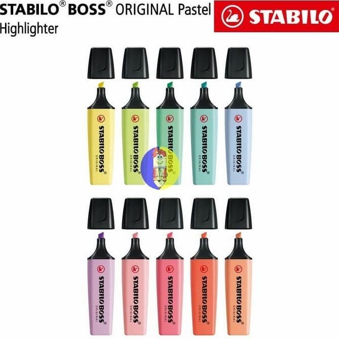 

best produk] STABILO SET 10 - BOSS Pastel Edition All / Highlighter Original 10 pcs