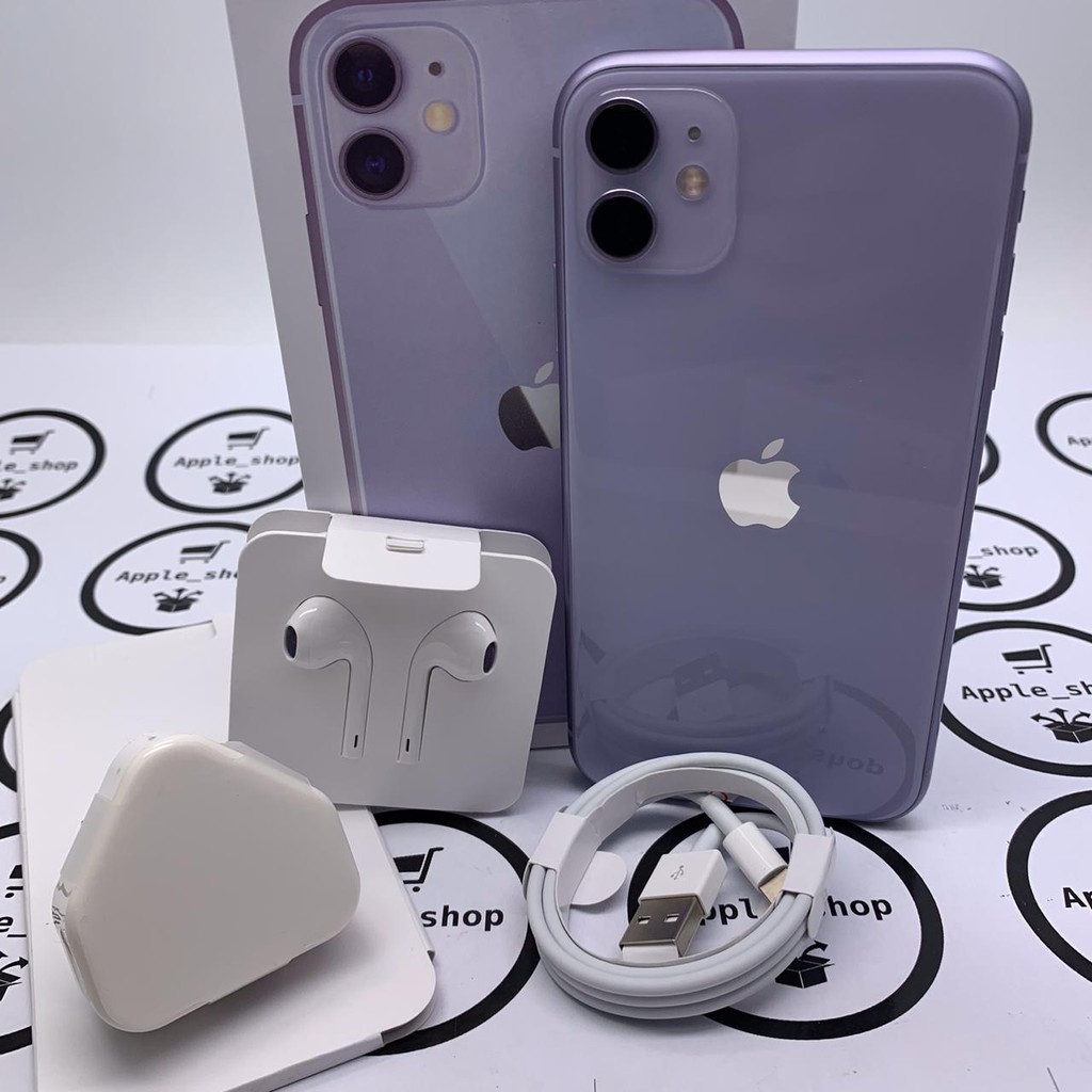 iPhone 11 128gb Purple Lcd Original Mulus Original Bukan Refurbish / Rekondisi