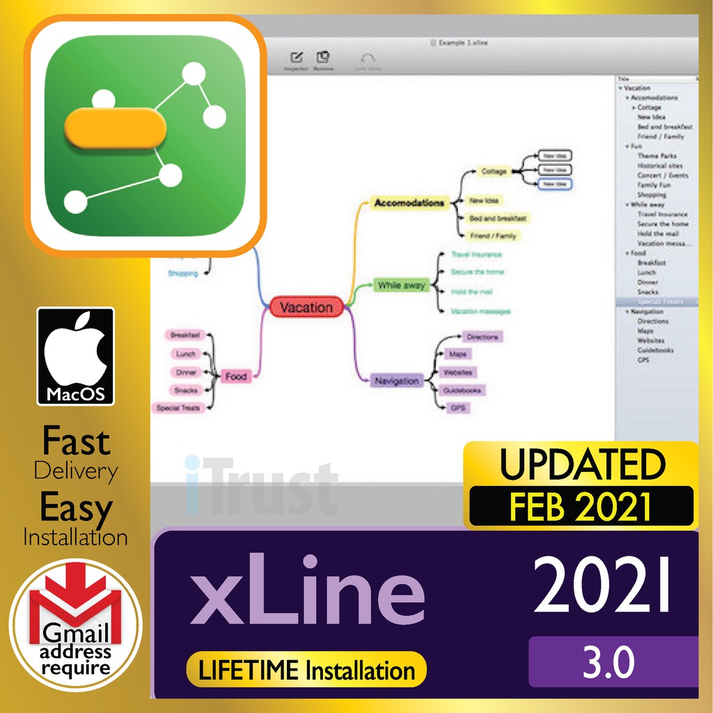

xLn 3.0 - Mnd Mppng Sftwr [mcOSX Ctln/BgSr (Intl & M1)Spprt] - Dgtl Dwnld