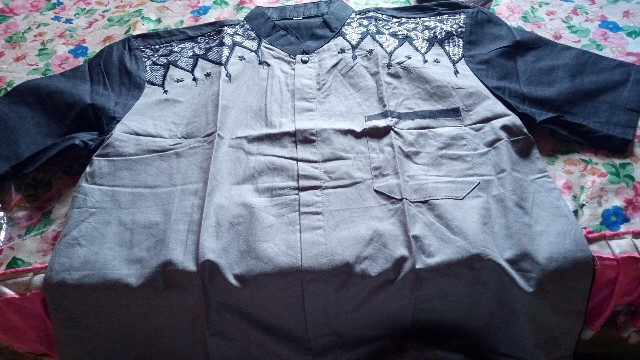 Koko Bordir Batik Gempo Busana Muslim Terlaris Alkhalis