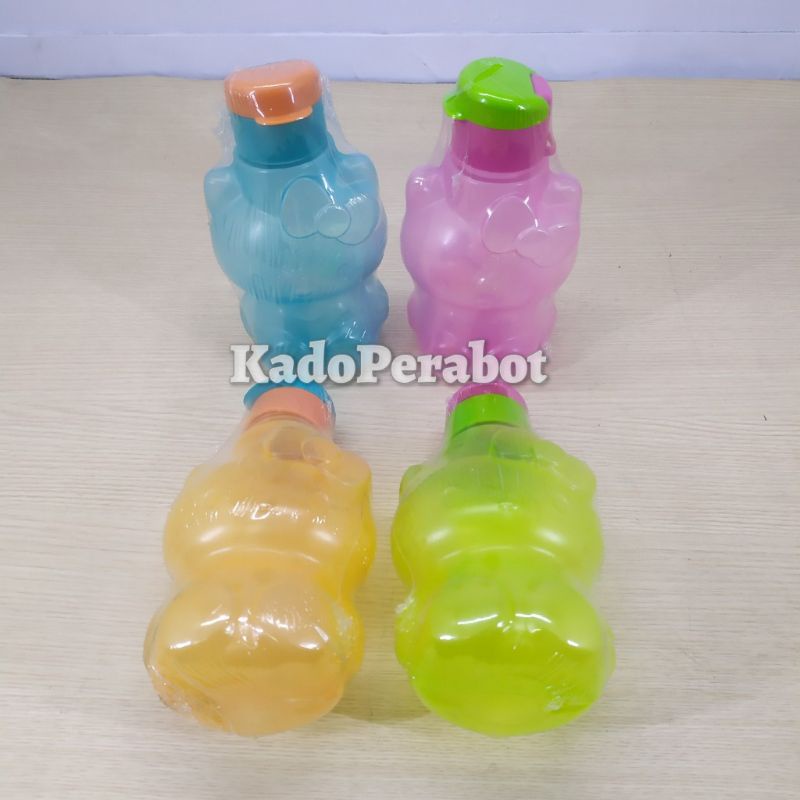 botol minum puru puru ko - botol minum hello kitty - botol minum anak