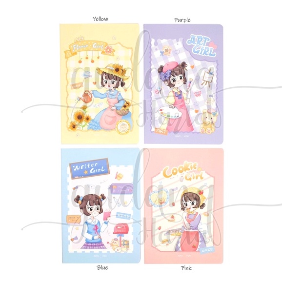 

Notebook A5 About Girl Buku Tulis Motif Gadis Imut Notepad GH 308637