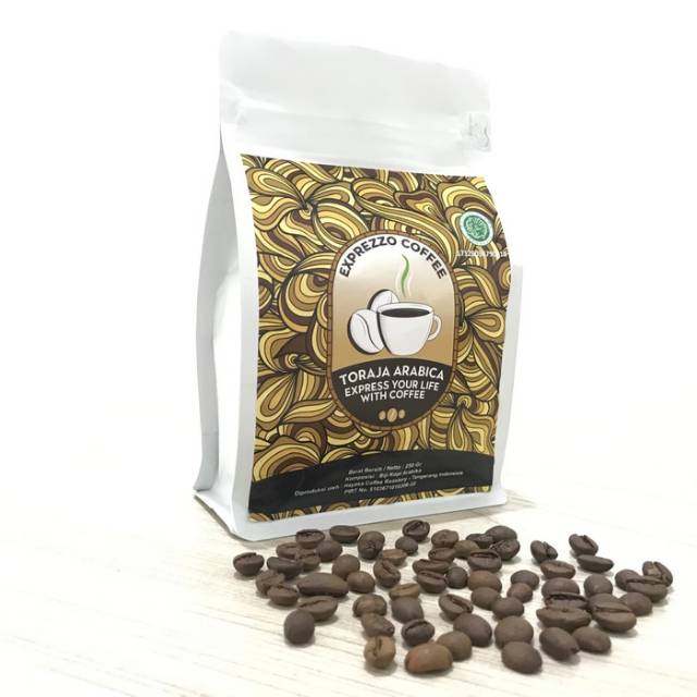 

Kopi Toraja Arabica Exprezzo 250gr