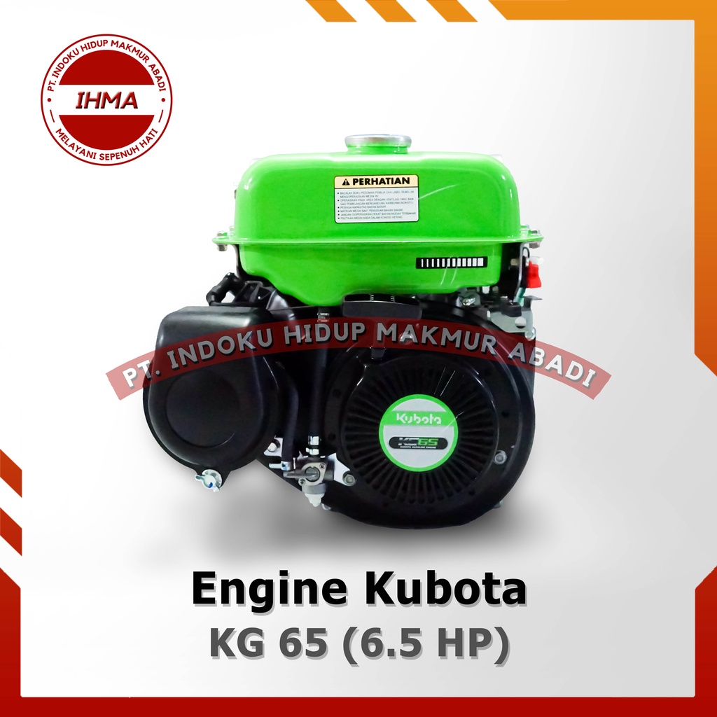 Gasoline Engine Kubota KG 65 (6.5 HP) - Mesin Penggerak Serbaguna