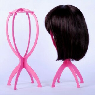 Hairclip Wig stand untuk menyimpan wig