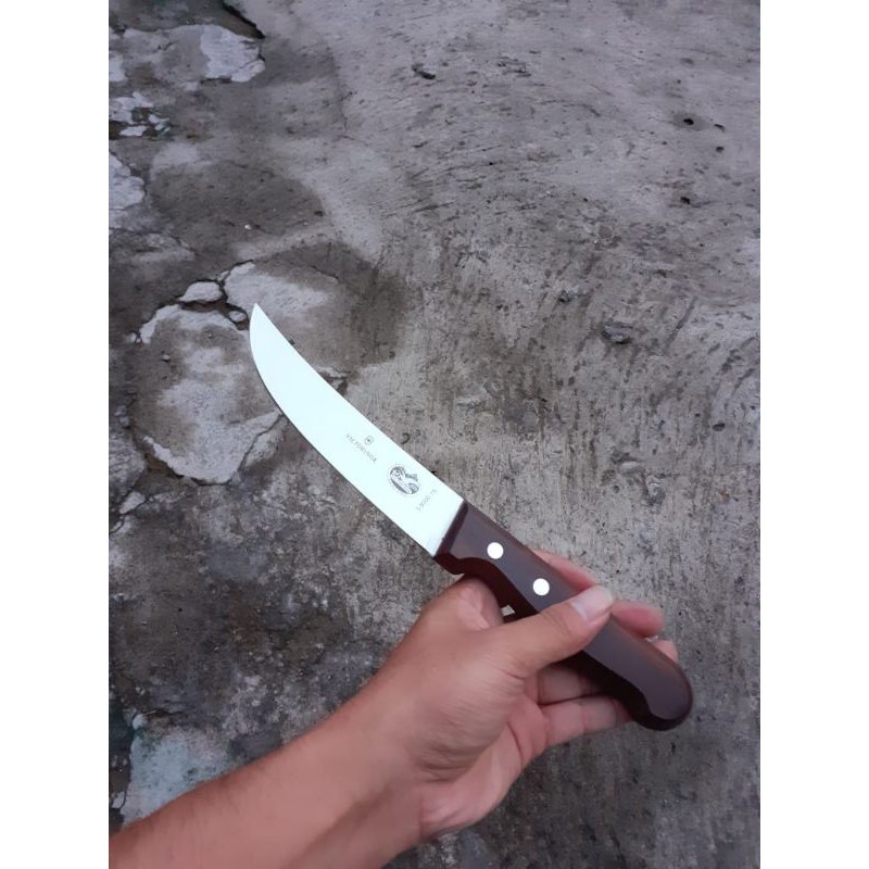 skinning knife / pisau seset kulit victorinox original kode 5.8000.15