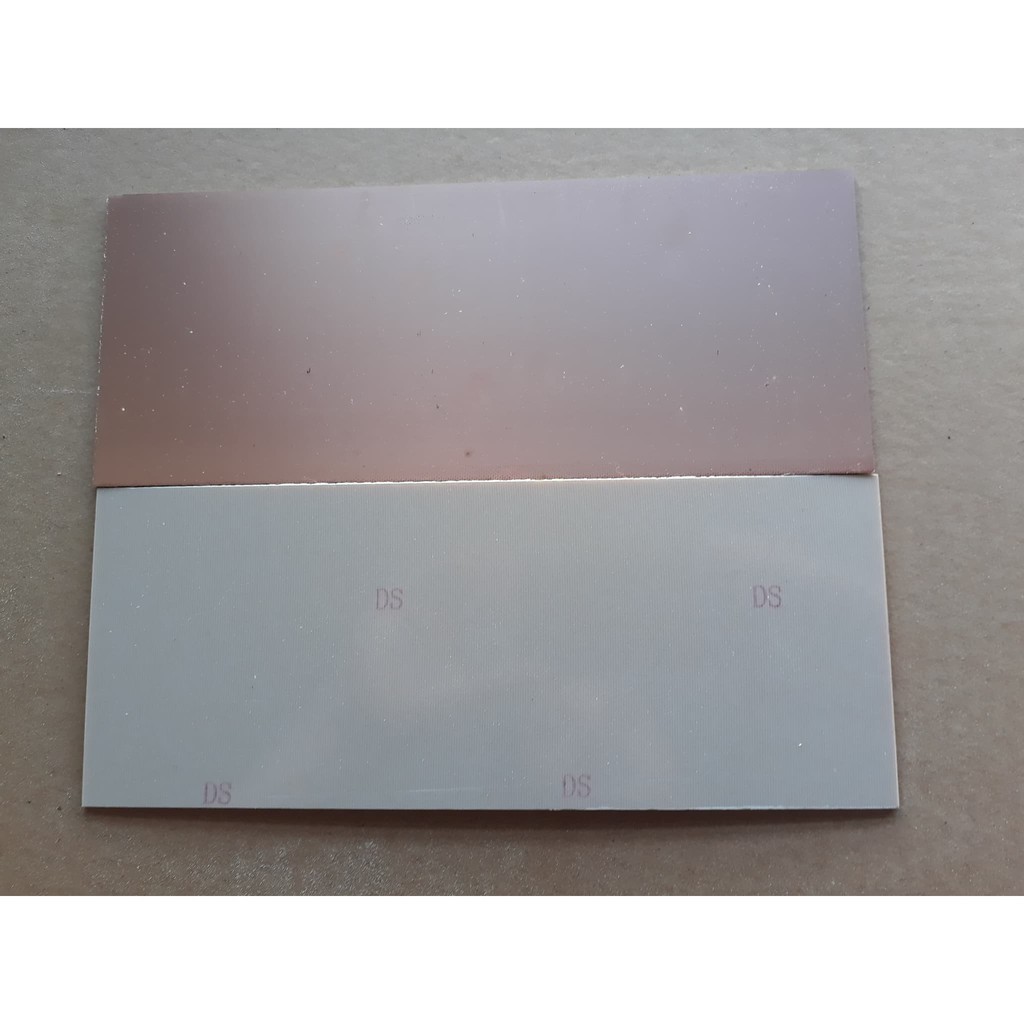 PCB polos semi fiber warna putih 20 x10 cm