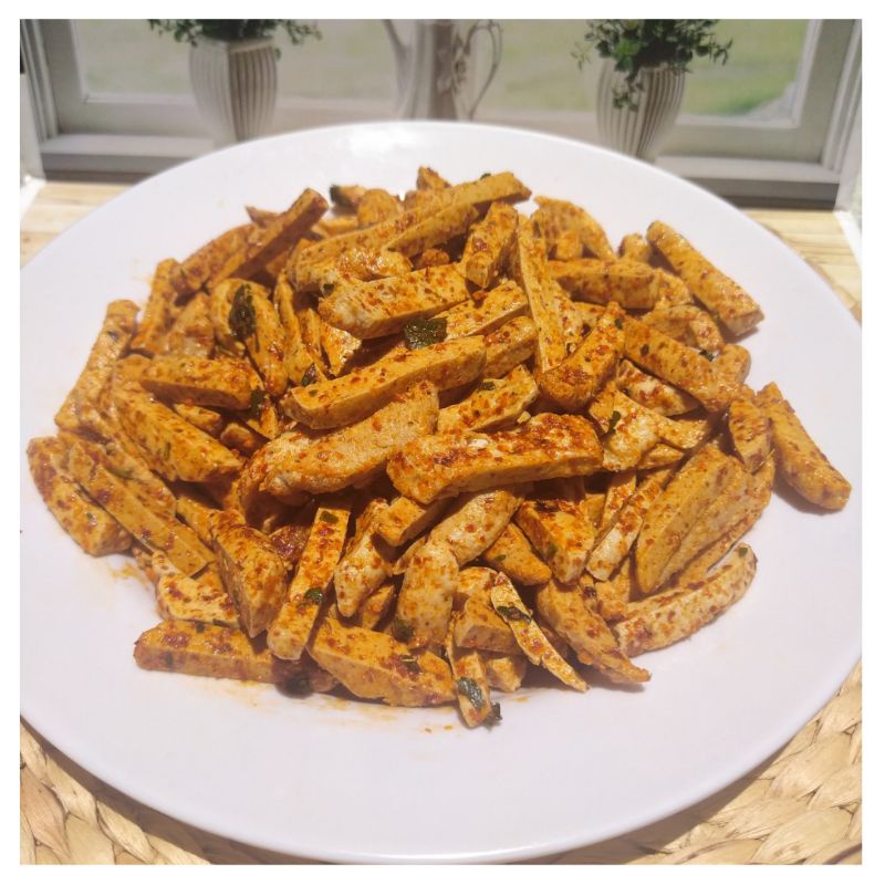 (500 GRAM) BASRENG PEDAS MANTUL / BASRENG STIK PEDAS DAUN JERUK-1