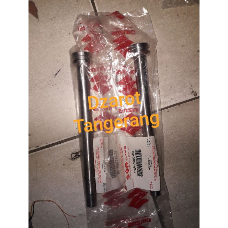 Suling Shock Depan GSX 150 GSR 150 Asli SGP SET 2pcs