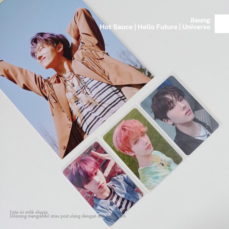 PC JISUNG HOT SAUCE HELLO FUTURE UNIVERSE JEWEL